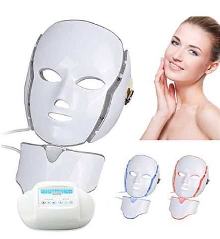 LED Face Mask | Light Therapy Mask Targets Acne, Wrinkles & Dull Skin