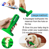 Dog Toothbrush Toy - Dog Teeth Cleaning Toy - Dog Toothbrush Chew Toy