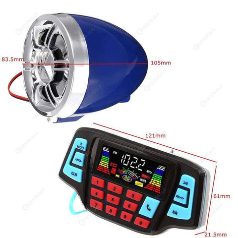 Bluetooth Motorcycle Speakers