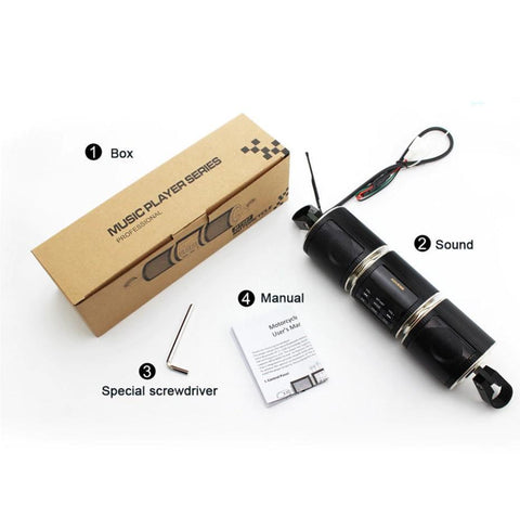 Motorcycle Speakers - Bluetooth Motorcycle Speakers