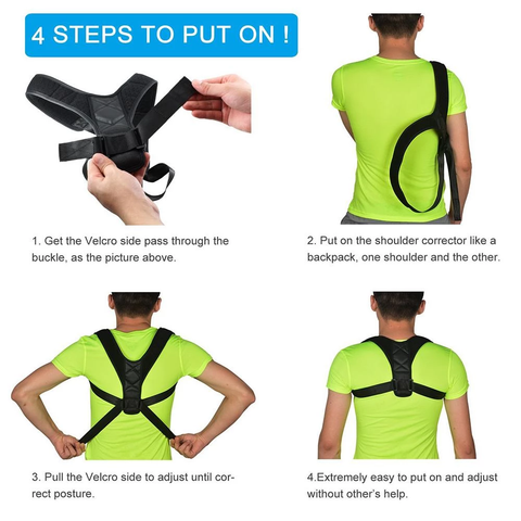 Posture Corrector - Posture Brace - Back Brace for Posture