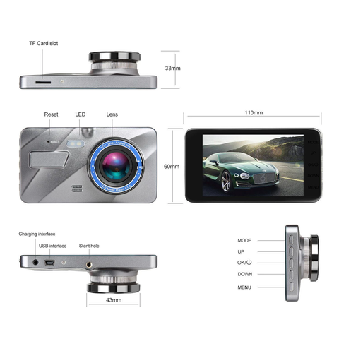 Car Security Camera - Surveillance Cameras for Dashboard