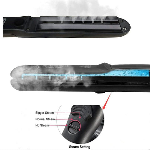 Steam Flat Iron - Steam Straightener