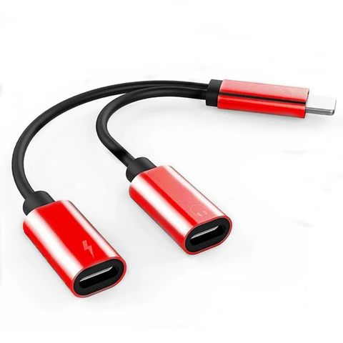 iPhone Charger and Headphone Adapter