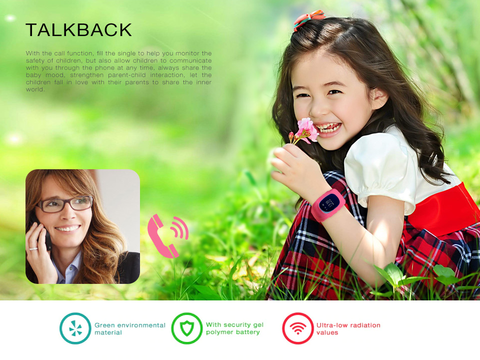 Kids Smart GPS Watch - GPS Kid Tracker Smart Wristwatch