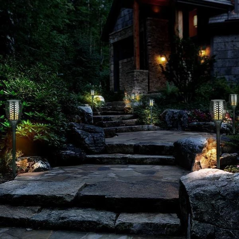 Solar Torch Lights - Solar Flame Light