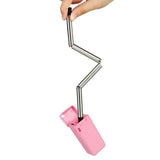 Collapsible Straw - Collapsible Metal Straw - Foldable Straw