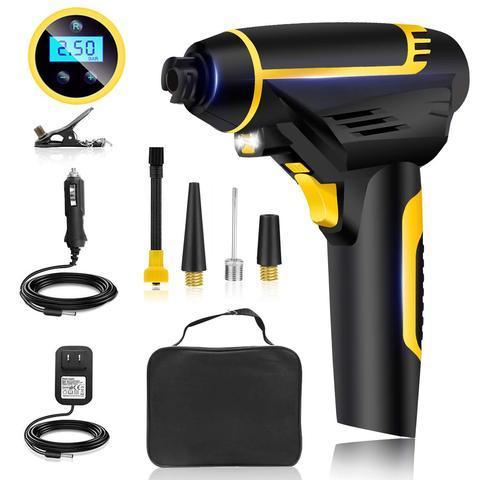 Portable Car Air Pump - Best Portable Air Pump for Car Tires
