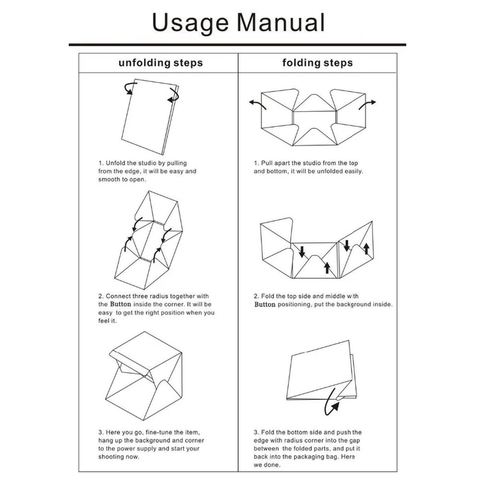 Photo Light Box - Light Box Photography - Portable Photo Studio