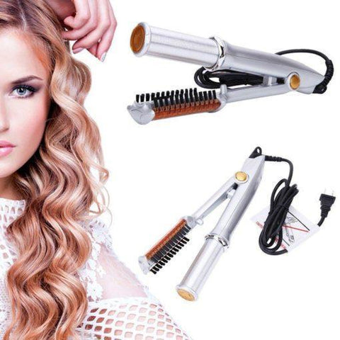 Rotating Curling Iron - Spinning Curling Iron - Rotating Curling Iron Brush