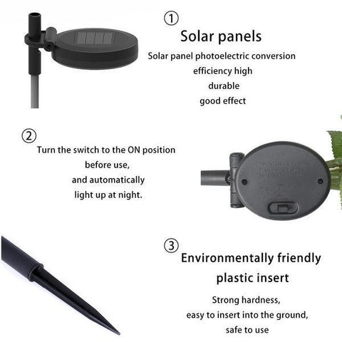 Outdoor Solar Lights - Solar Garden Lights