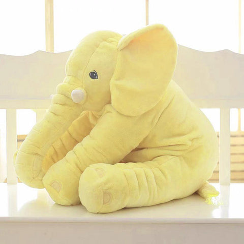 Baby Elephant Pillow - Elephant Plush Pillow - Infant Elephant Pillow